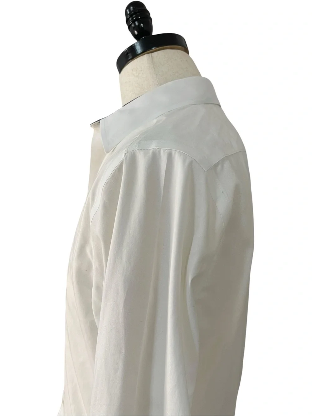 UNTUCKit Las Cases Wrinkle Free Slim Fit Button Down Shirt White Blue